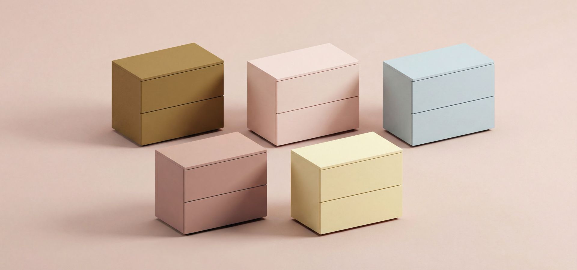 Meuble de salle de bain coloré et personnalisable polopolo