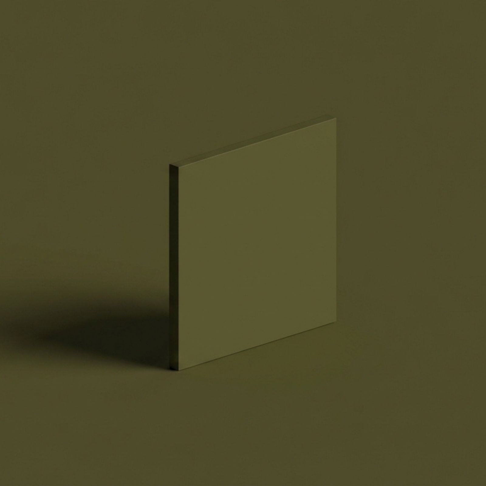 échantillon couleur meuble salle de bain kaki vue face 