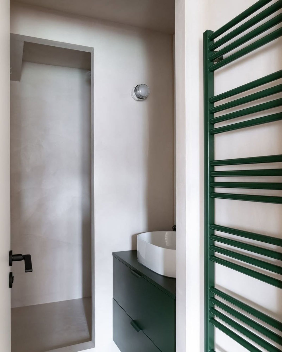 meuble de salle de bain couleur sur mesure
