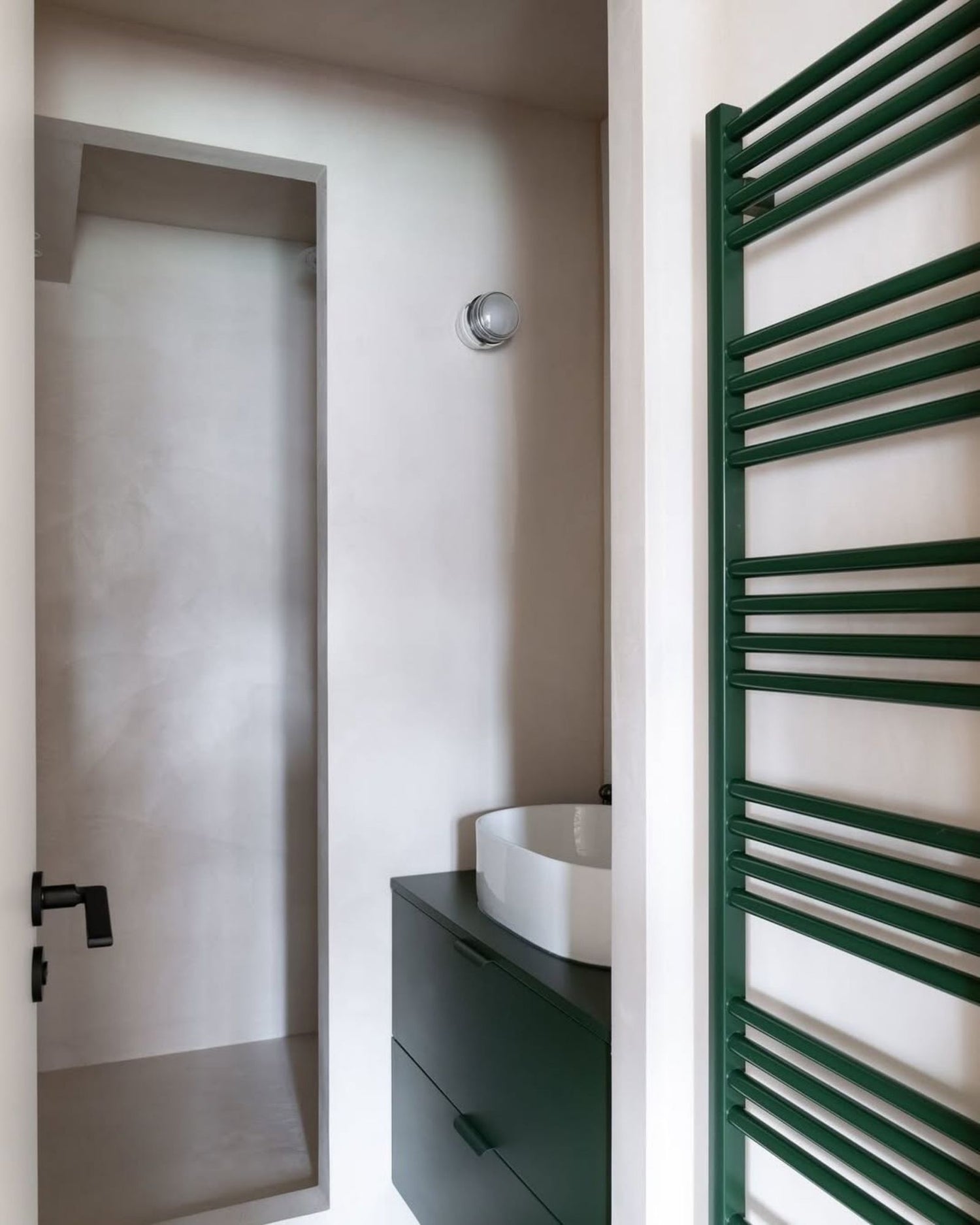 meuble de salle de bain couleur sur mesure