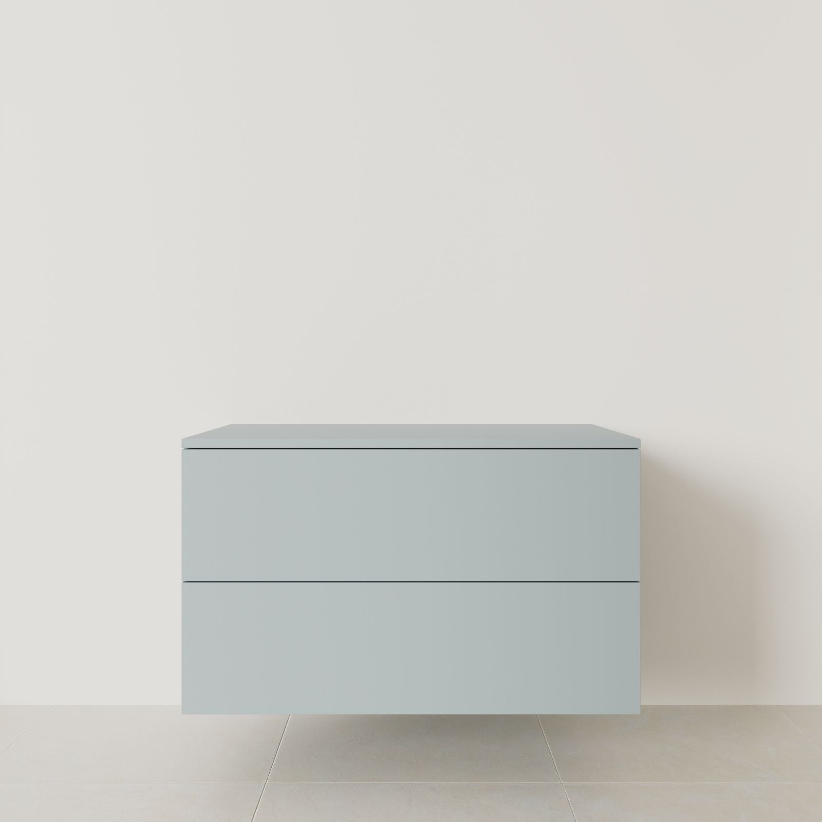 meuble salle de bain marco bleu 100 cm meuble seul suspendu vue face