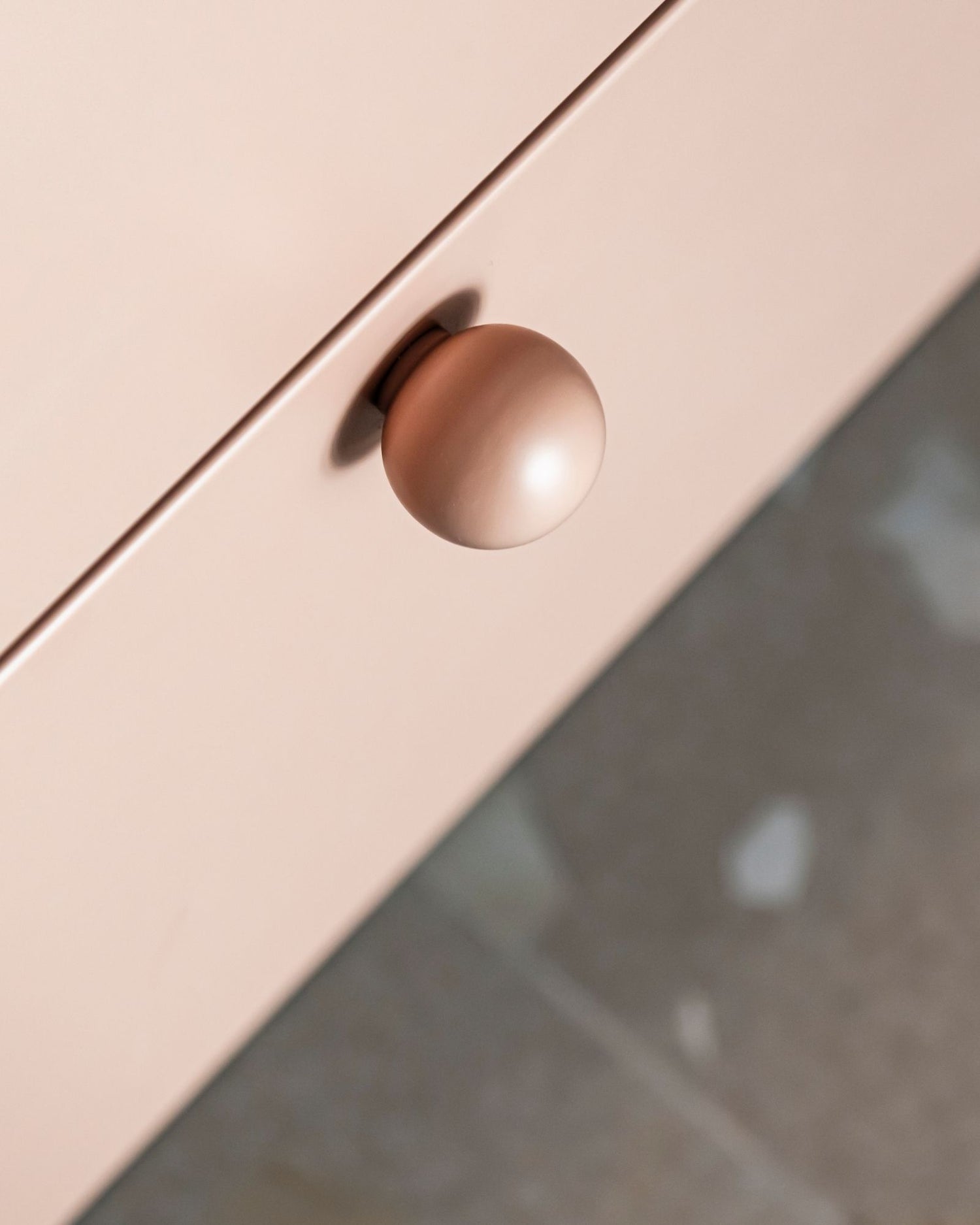 meuble de salle de bain bouton de meuble argile