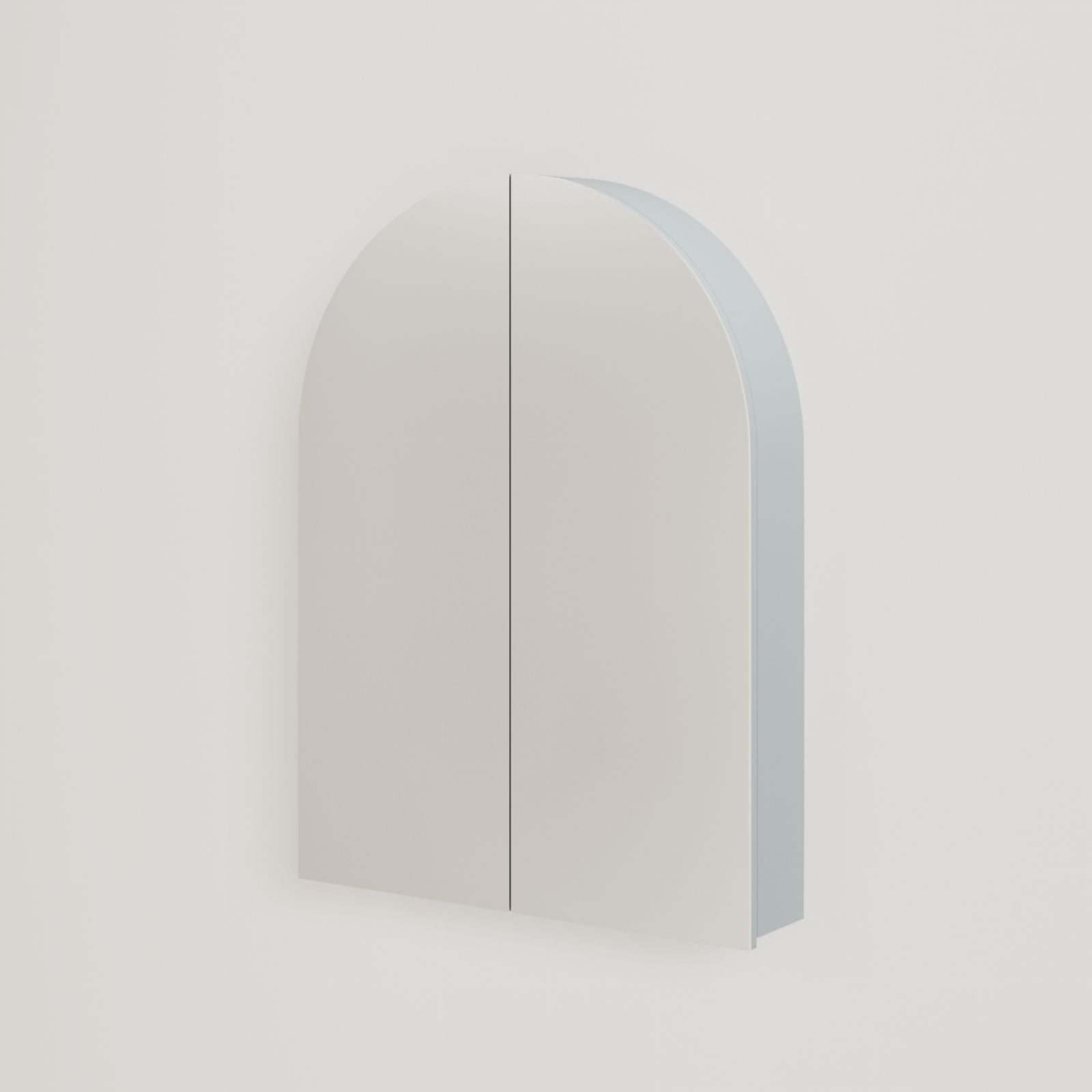 armoire de toilette miroir pola 60 cm bleu vue face