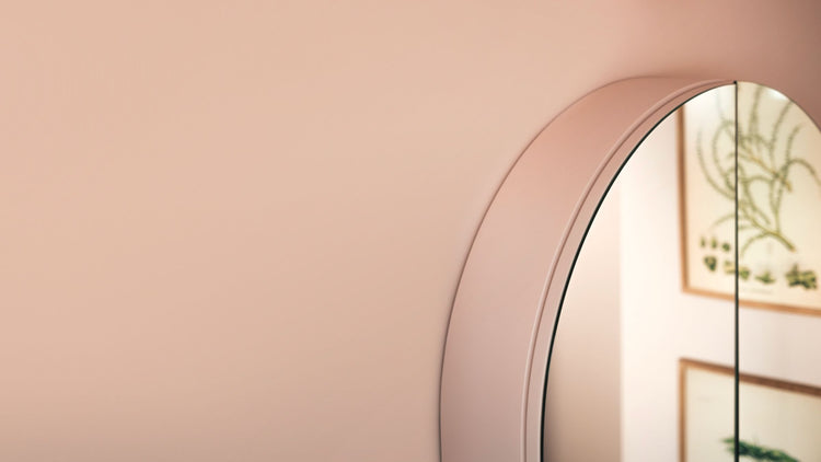 armoire de toilette et miroir rose pola polopolo.fr